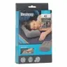 BESTWAY 67121 Ceļojumu piepūšamais spilvens no velūra, pelēks