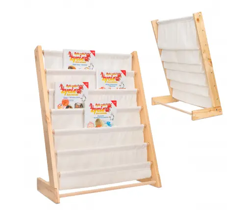 Bērnu grāmatu plaukts stenda plaukts 79cm