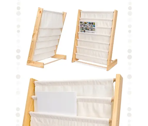 Bērnu grāmatu plaukts stenda plaukts 79cm