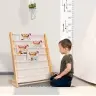 Bērnu grāmatu plaukts stenda plaukts 79cm