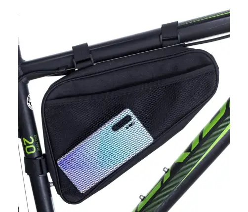 L-BRNO Velosipēda soma trīsstūrveida apakšrāmja somiņa velosipēdam