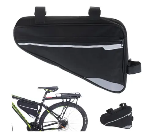 L-BRNO Velosipēda soma trīsstūrveida apakšrāmja somiņa velosipēdam