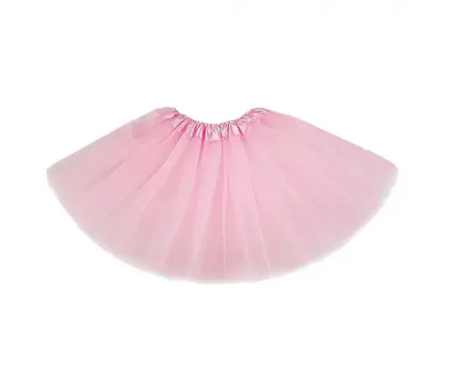 Tutu tilla svārki kostīms rozā