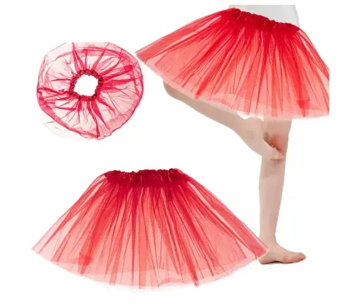 Tilla tutu svārki kostīms sarkans