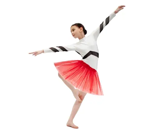 Tilla tutu svārki kostīms sarkans