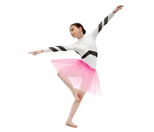 Tutu tilla svārki kostīms rozā