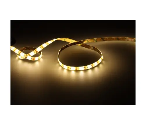 Ar akumulatoru darbināma USB kustības detektora LED sloksne 1M silti balta