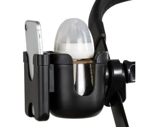 Pudeles krūzes tālruņa turētājs velosipēda ratiņiem