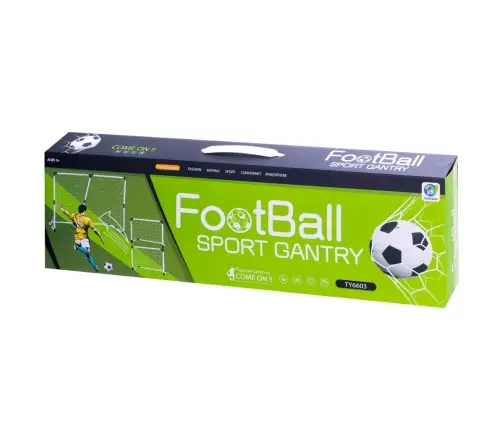 Bērnu futbola vārti 2in1 143x110x70cm