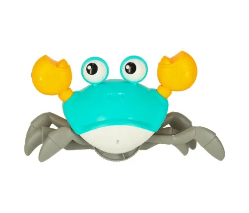 Interaktīvais krabju kāpurs ar skaņu zaļš