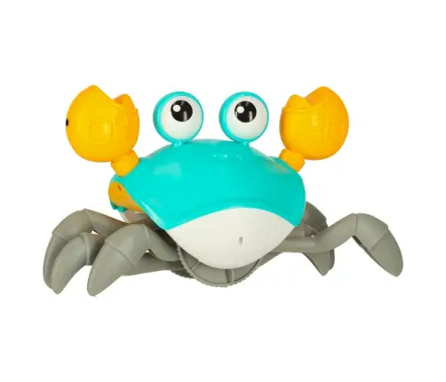 Interaktīvais krabju kāpurs ar skaņu zaļš