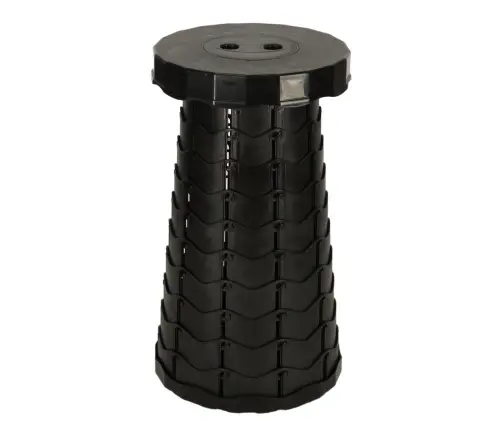 Saliekamais krēsls saliekamais taburete taburete melna