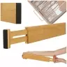 Atvilktņu organizators regulējams bambusa atdalītājs 56x6x1,5cm 1 gab.