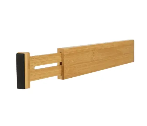 Atvilktņu organizators regulējams bambusa atdalītājs 43x6x1,5cm 1 gab.