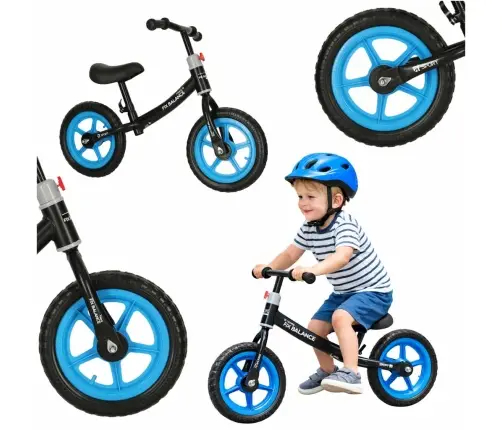 Trike Fix Balance distanču velosipēds melns un zils