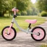 Trike Fix Balance distanču velosipēds baltā un rozā krāsā