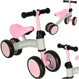 Trike Fix Tiny cross-country tricikls rozā krāsā