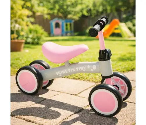 Trike Fix Tiny cross-country tricikls rozā krāsā