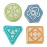 Interaktīvais montessori ziloņu šķirotājs 26cm āmurs