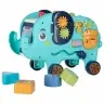 Interaktīvais montessori ziloņu šķirotājs 26cm āmurs