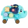 Interaktīvais montessori ziloņu šķirotājs 26cm āmurs