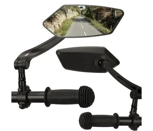 Regulējams 360 atpakaļskata velosipēda spogulis 2 gab.