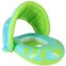 BESTWAY 34091 Piepūšamais pontons ar nojumi zaļš