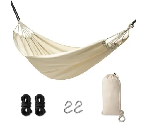 Dārza šūpuļtīkls boho 200cm ecru