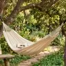 Dārza šūpuļtīkls boho 200cm ecru