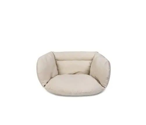 Stārķa ligzdas spilvens ecru