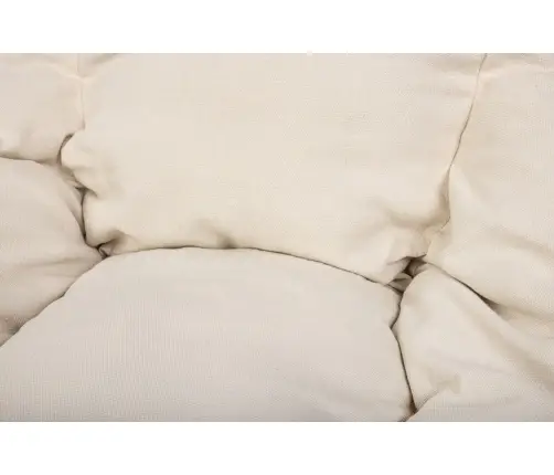 Stārķa ligzdas spilvens ecru