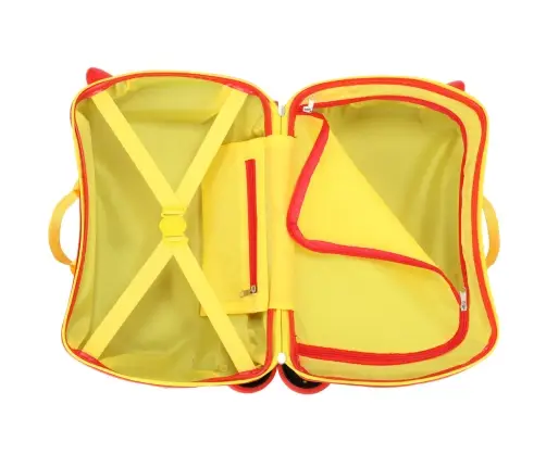 Bērnu ceļojuma koferis uz riteņiem astoņkājis