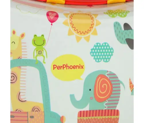 Bērnu ceļojuma koferis uz riteņiem astoņkājis