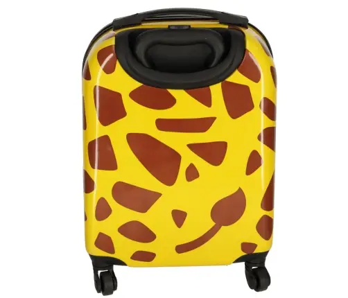 Bērnu ceļojumu koferis uz riteņiem ar žirafi