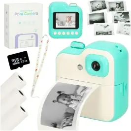 Momentuzņēmums bērniem 1GB 24mpx zaļš Momentuzņēmums bērniem 1GB 24mpx zaļš