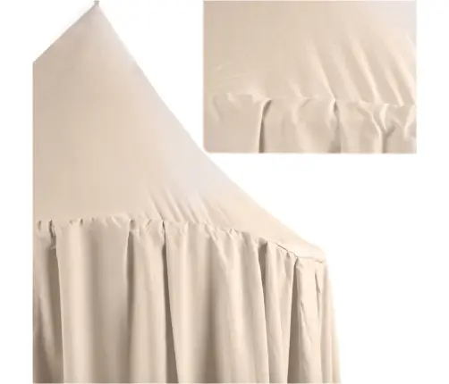 Nojume aizkars tipi telts karājas bēšs