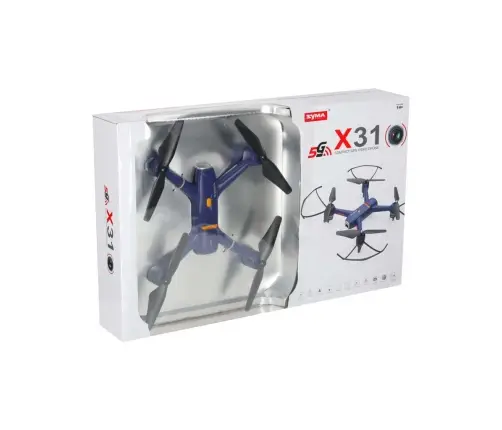 Syma X31 2,4GHz GPS 5G HD tālvadības drons ar tālvadības kameru
