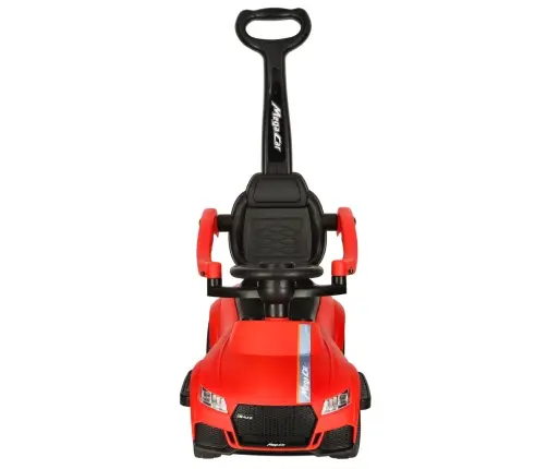 3-in-1 auto ratiņi ar skaņu, gaismām, sarkanā krāsā