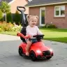 3-in-1 auto ratiņi ar skaņu, gaismām, sarkanā krāsā