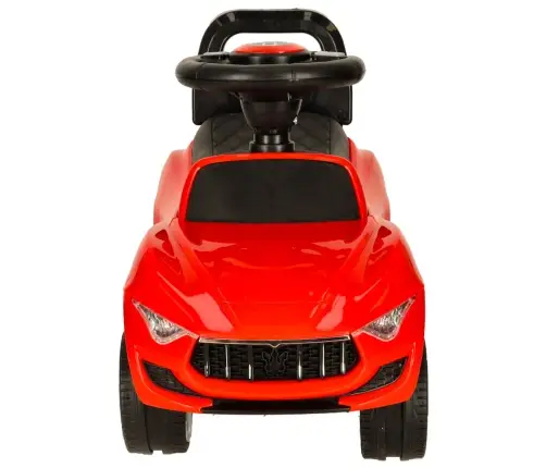 Bērnu ratiņi ar skaņu un gaismām sarkans