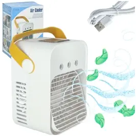 Gaisa kondicionieris ventilators mitrinātājs sudrabs