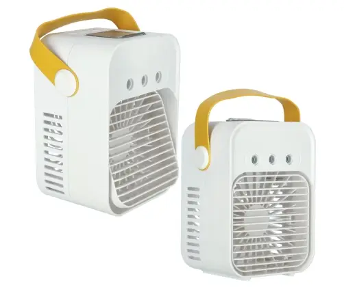 Gaisa kondicionieris ventilators mitrinātājs sudrabs