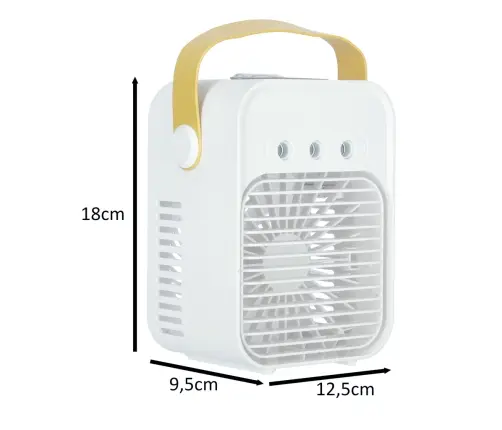 Gaisa kondicionieris ventilators mitrinātājs sudrabs