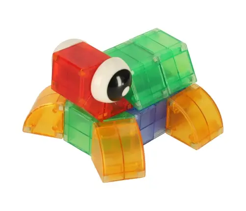 3D būvniecības magnētiskie ķieģeļi LED spīd 32 el.