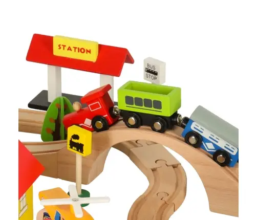 Koka vilciena lokomotīve pilsēta 69el