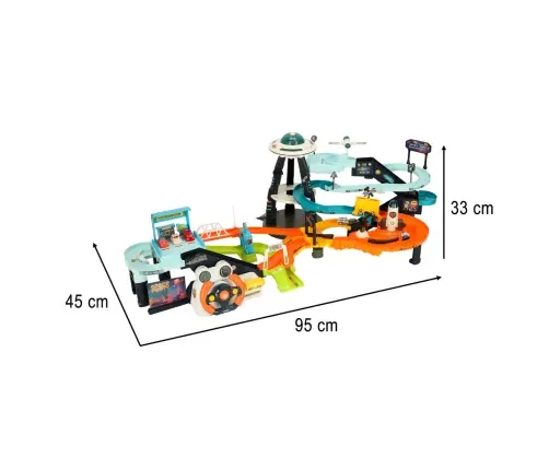 Autostāvvieta autostāvvietas stacija 6 automašīnām