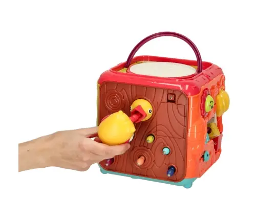 Sensorā rotaļlieta bērniem kubs 6in1