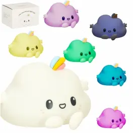 Silikona nakts gaismas RGB mākonis