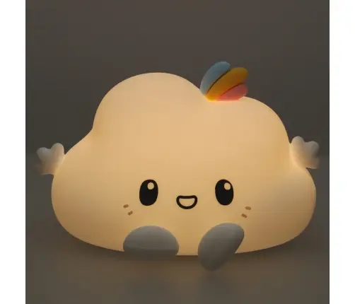 Silikona nakts gaismas RGB mākonis