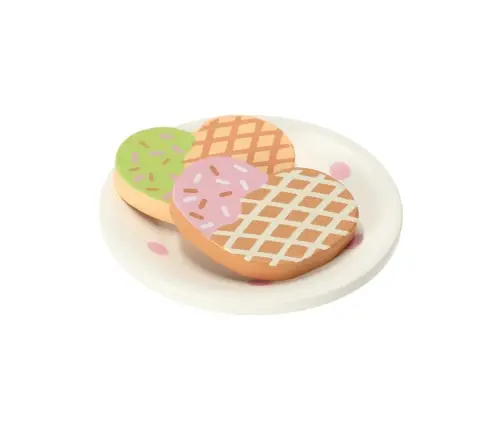 Lulilo Kafijas tējas servīzes koka komplekts